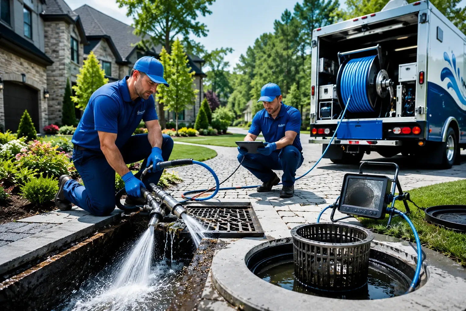 Local outdoor drain cleaning professionals in Waelder, TX