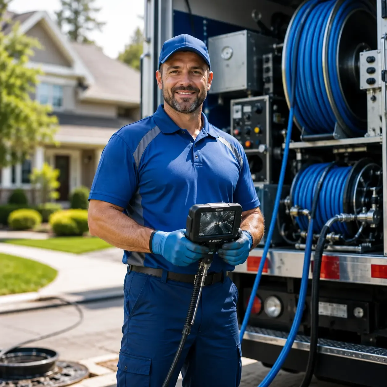 Local outdoor drain cleaning specialists in Waelder, TX